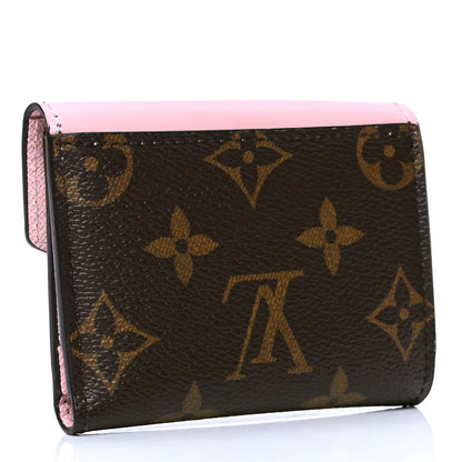 Louis Vuitton Monogram Zoe Wallet Rose Ballerine 2 of 4