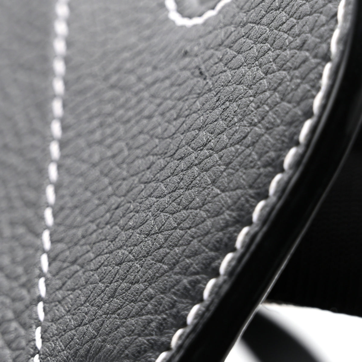 Grained Calfskin Maxi Gallop Backpack Black