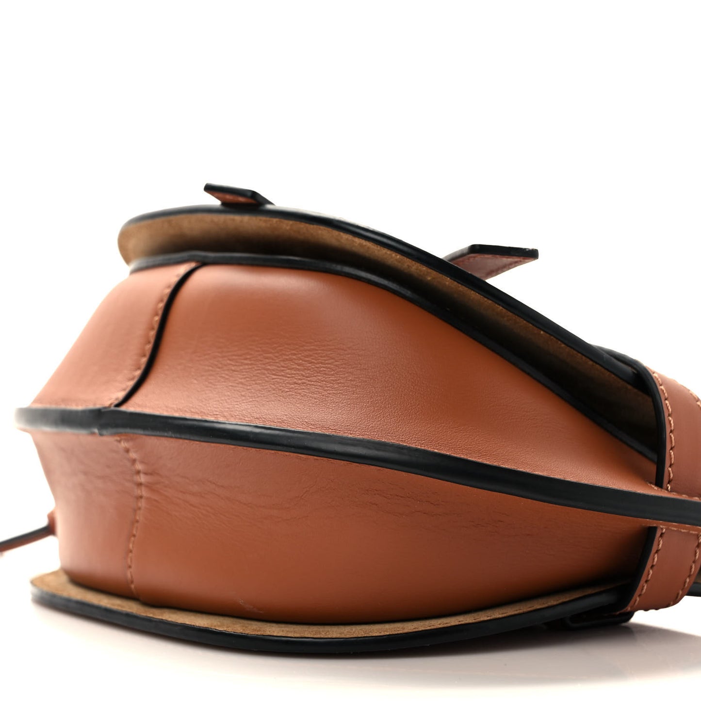 Calfskin Mini Gate Dual Bag Tan