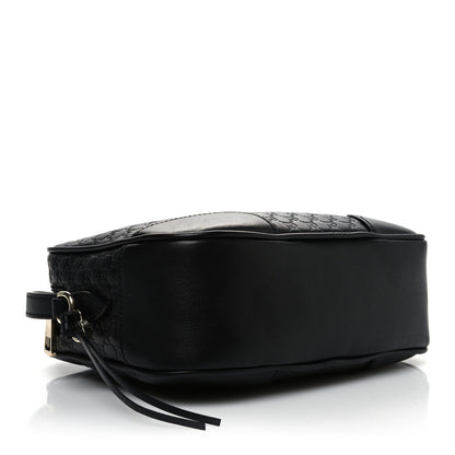 Gucci Microguccissima Mini Bree Messenger Bag Black 3 of 9