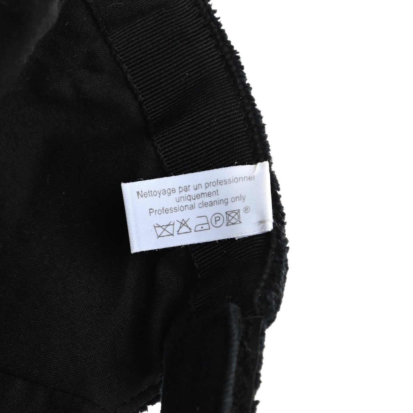 Terry Cotton CC Cap Hat M Black