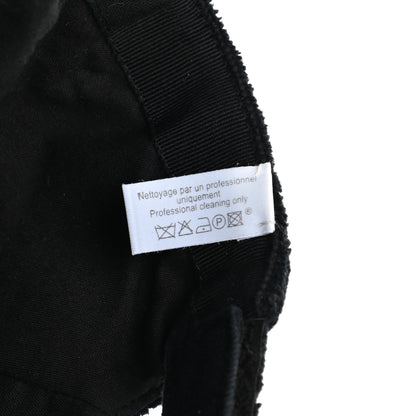 Chanel Terry Cotton CC Cap Hat M Black 9 of 9