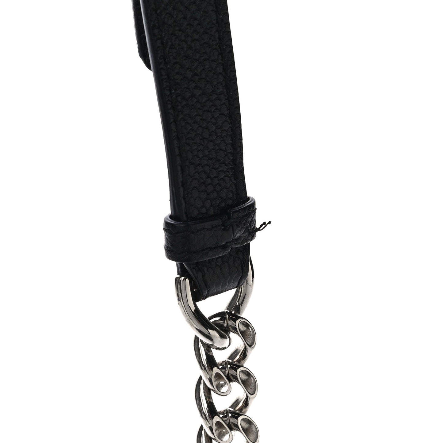 Grained Calfskin Medium Diorama Flap Bag Black