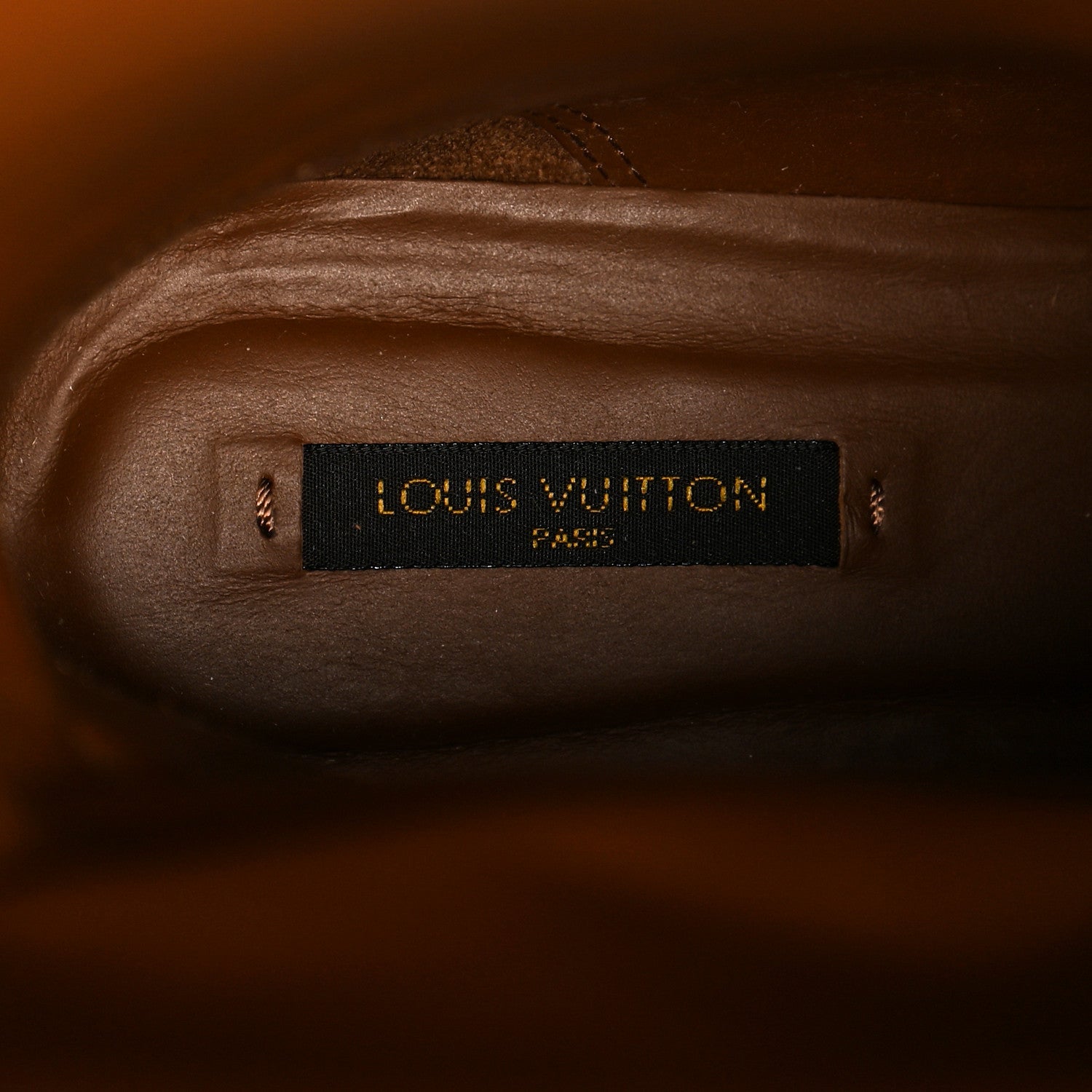 Louis Vuitton Canvas Calfskin Embossed Monogram Flat Seine Boots 37.5 6 of 10
