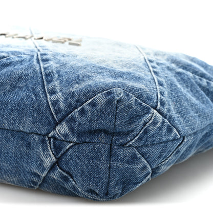 Chanel Denim Quilted Small Chanel 22 Blue 11 of 12