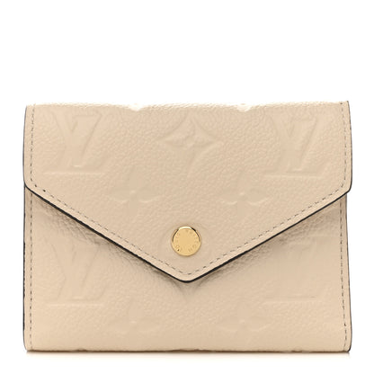 Louis Vuitton Empreinte Victorine Wallet Cream 1 of 7