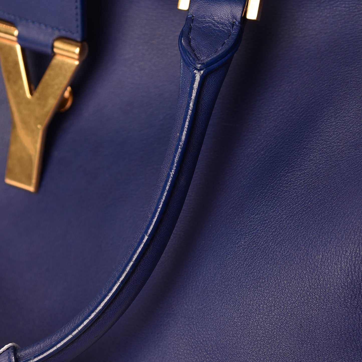 Calfskin Medium Classic Y Cabas Navy