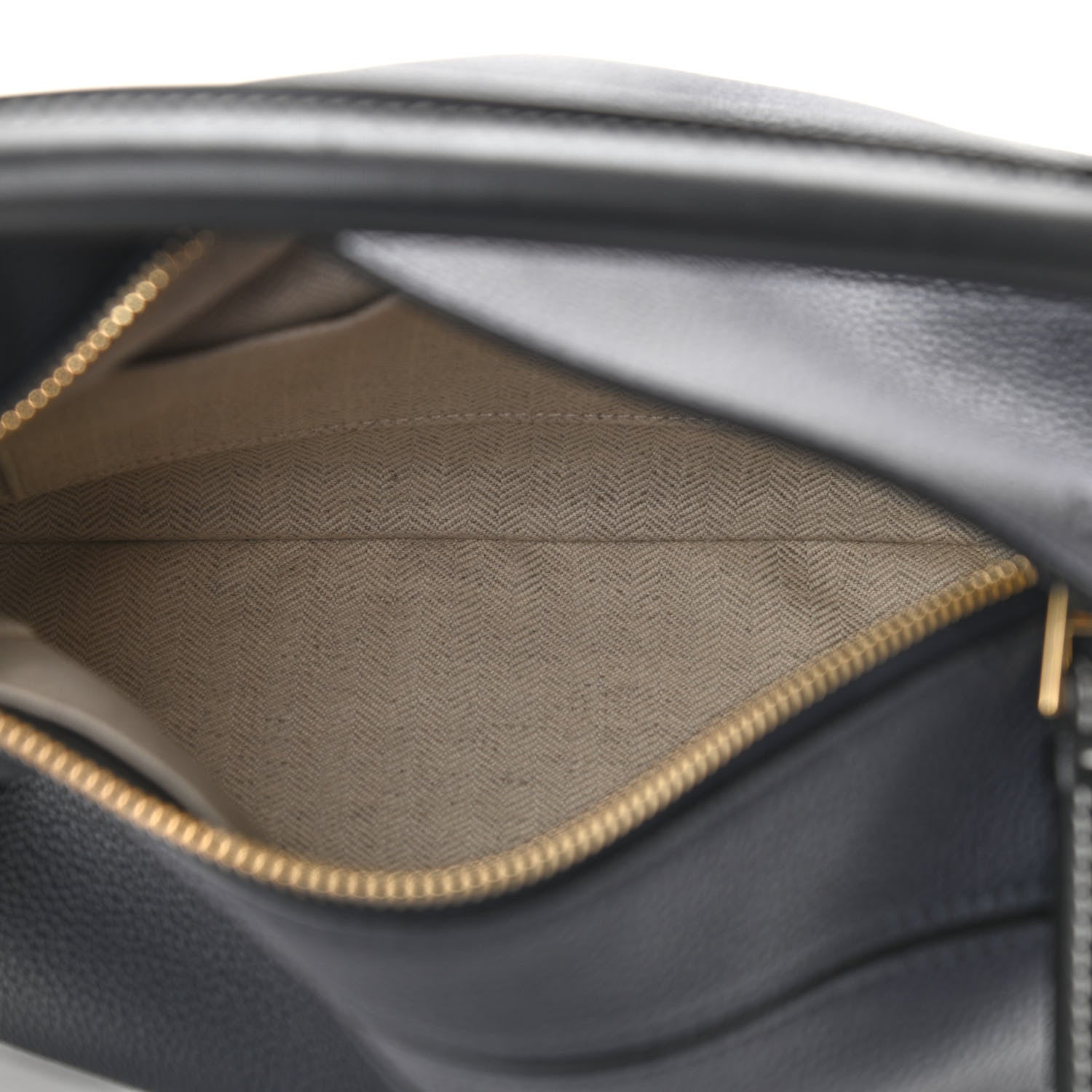 Loewe Calfskin Small Puzzle Bag Midnight Blue Black 5 of 10