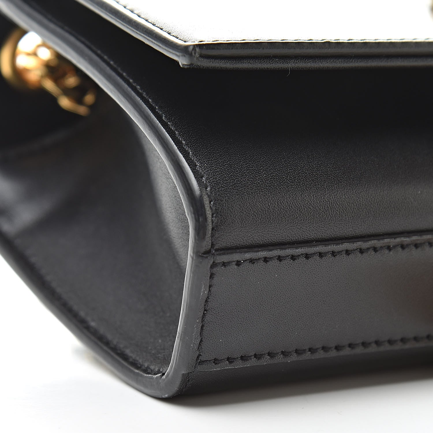 Saint Laurent Calfskin Small Classic Monogram Kate Tassel Satchel Black 8 of 12