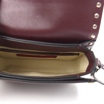 Valentino Garavani Vitello Rockstud Flap Crossbody Bag Rubin 5 of 12