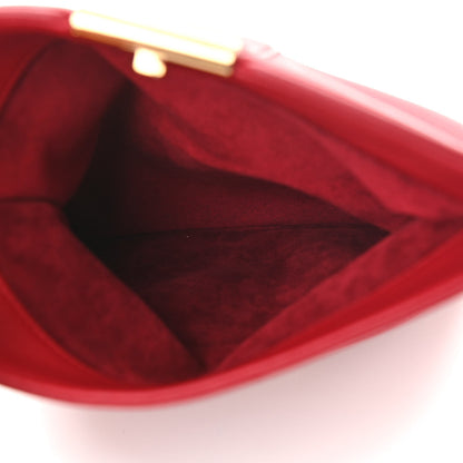 Louis Vuitton Calfskin Sofia Coppola Slim Clutch MM Cherry 5 of 9