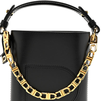 Delvaux Box Calfskin Toy Pin Eclat Bucket Black 6 of 9