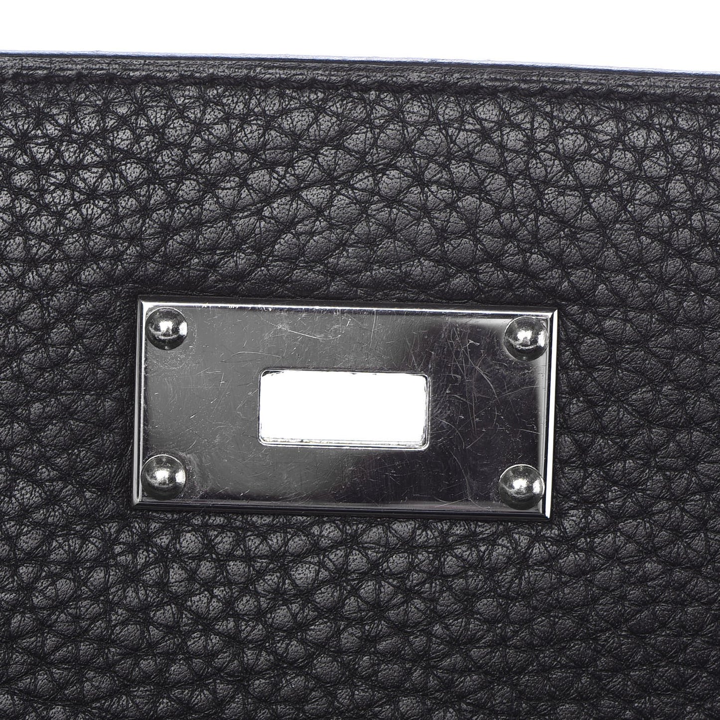 Taurillon Clemence Shoulder Kelly 40 Black