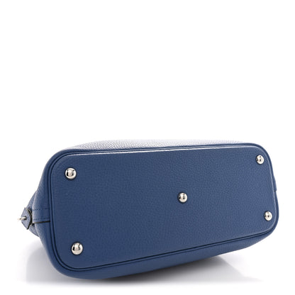 Hermes Taurillon Clemence Bolide 31 Bleu Agate 4 of 11