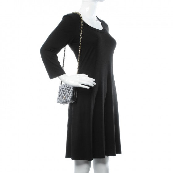 Lambskin Wallet On Chain WOC Black