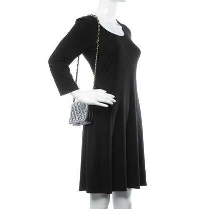 Chanel Lambskin Wallet On Chain WOC Black 2 of 8