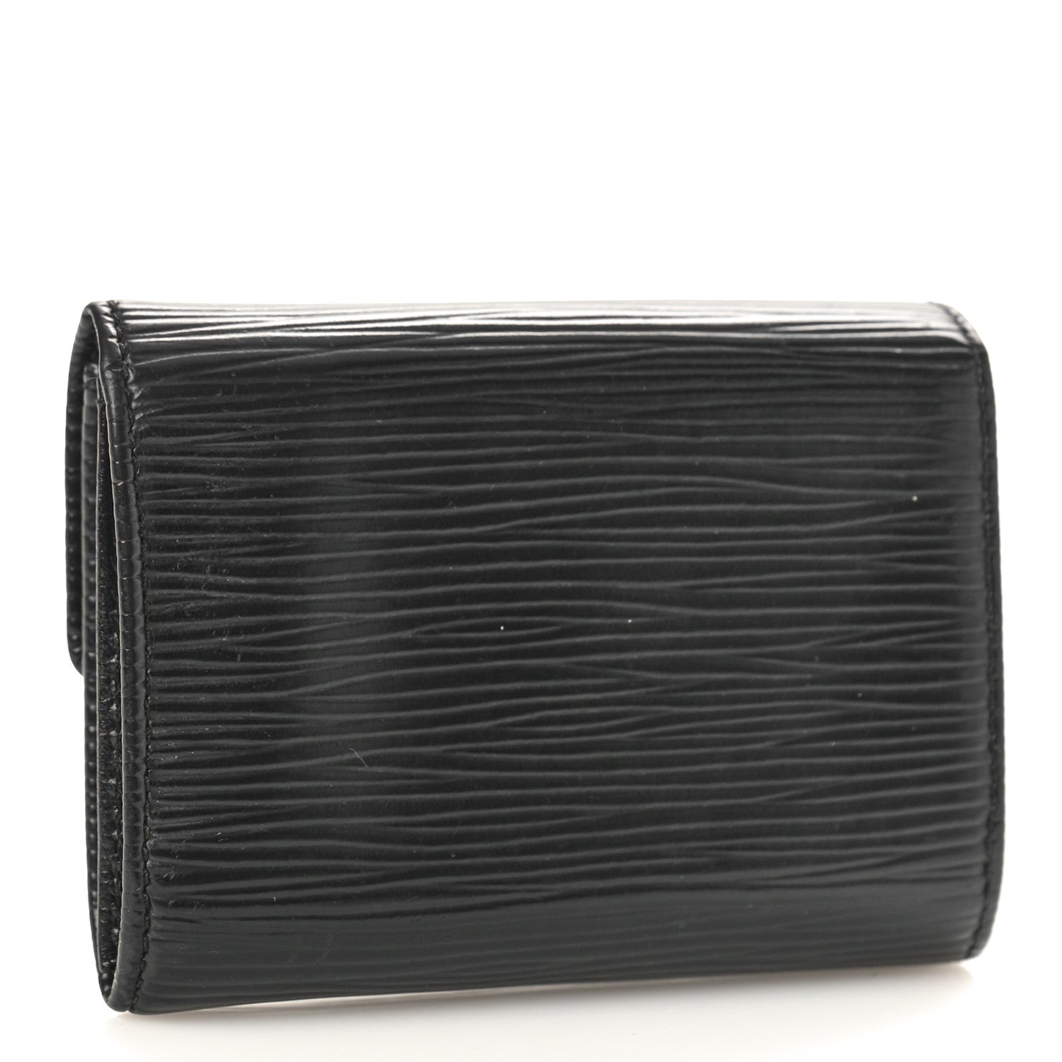 Louis Vuitton Epi Porte-Monnaie Simple Coin Purse Black 3 of 9