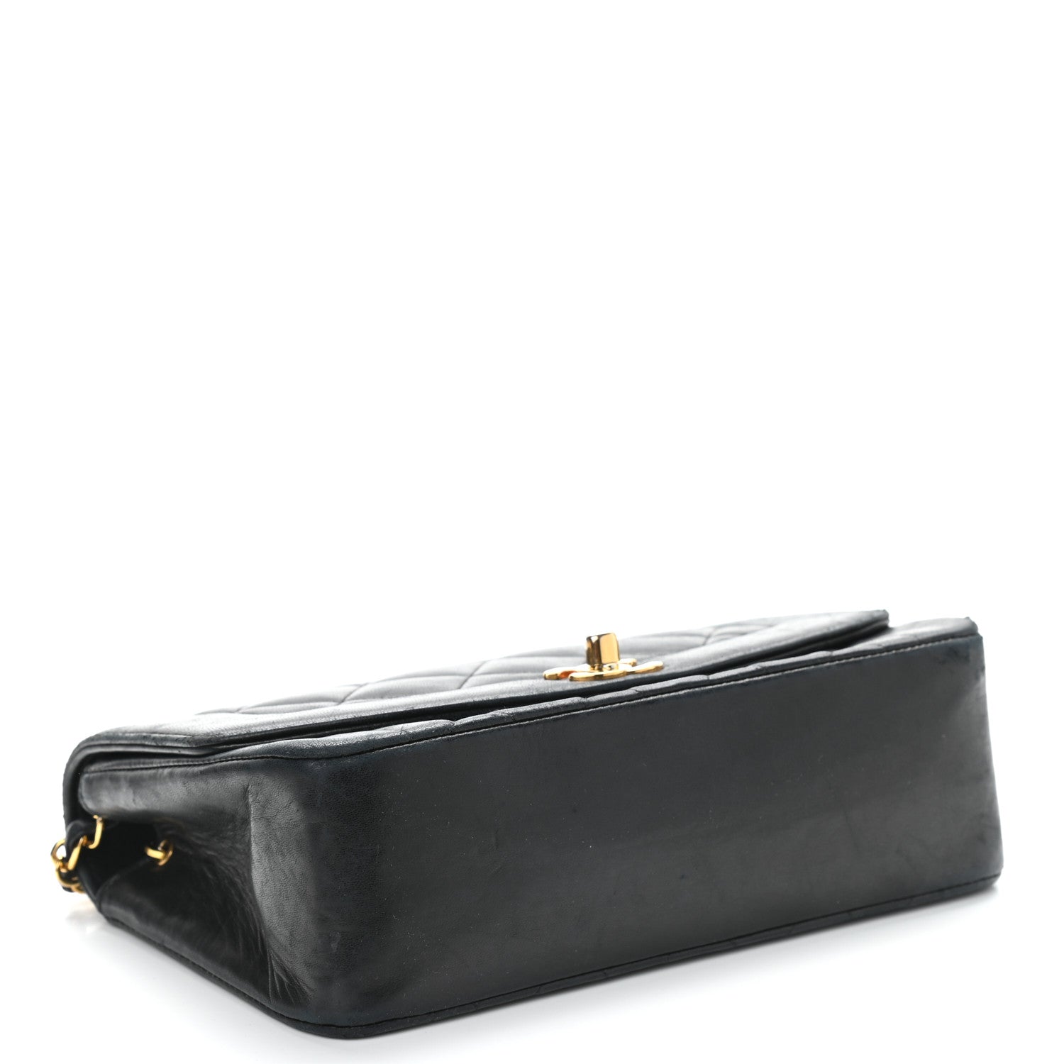 Chanel Lambskin Quilted Small Single Flap Black 4 of 14