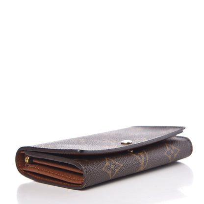 Louis Vuitton Monogram Porte-Monnaie Billets Tresor Wallet 4 of 9