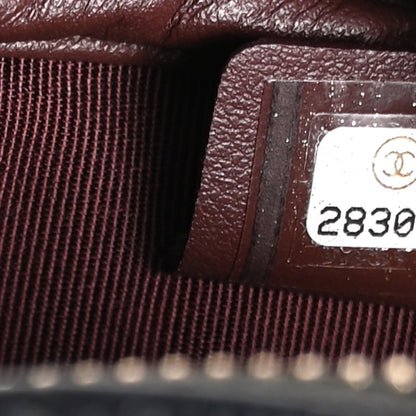 Chanel Caviar Quilted Zip Around Classic Coin Purse Black 7 of 8