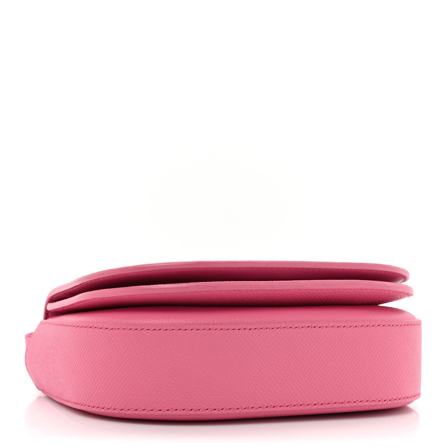 Signature Grained Calfskin Logo Print Ville Day Bag XS Rose Bubblegum Black