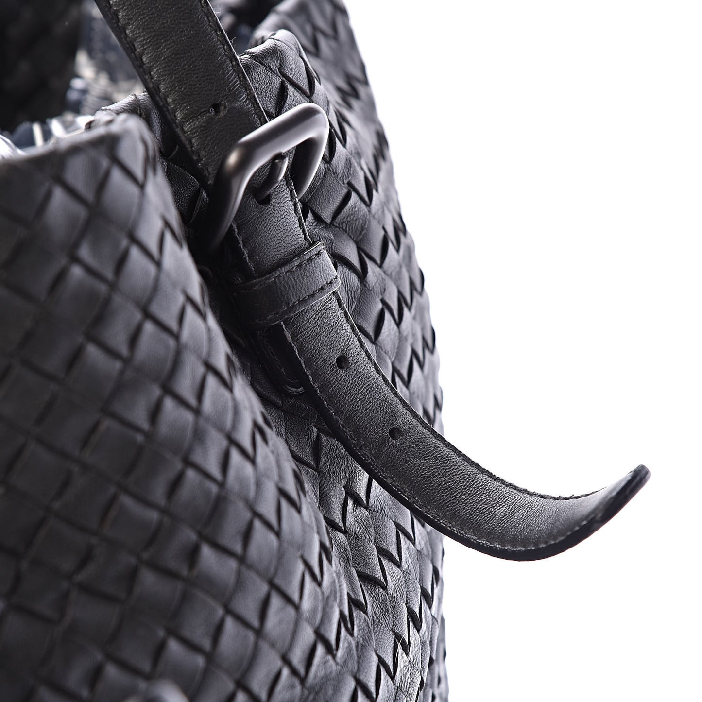 Nappa Intrecciato Large Seamless Tote Ferro