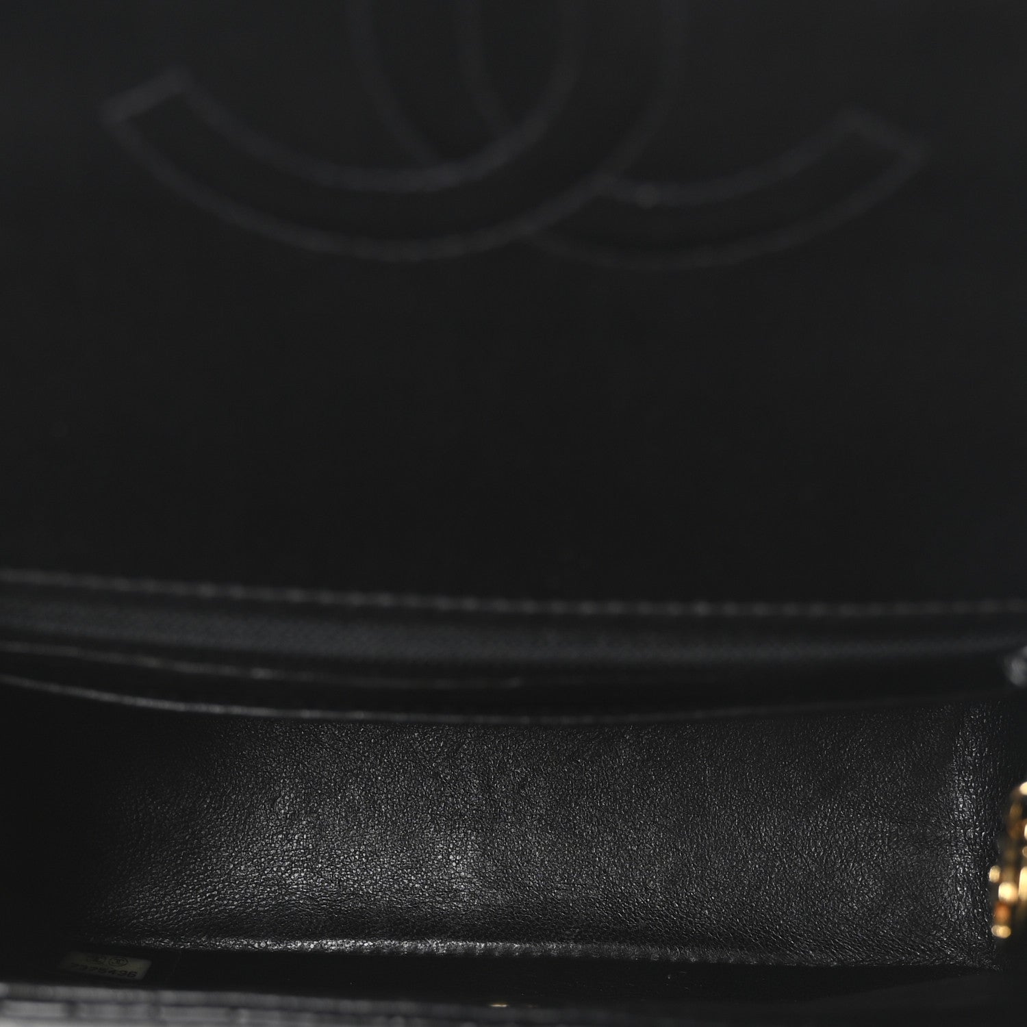 Chanel Matte Alligator Mini Square Flap Black 5 of 10
