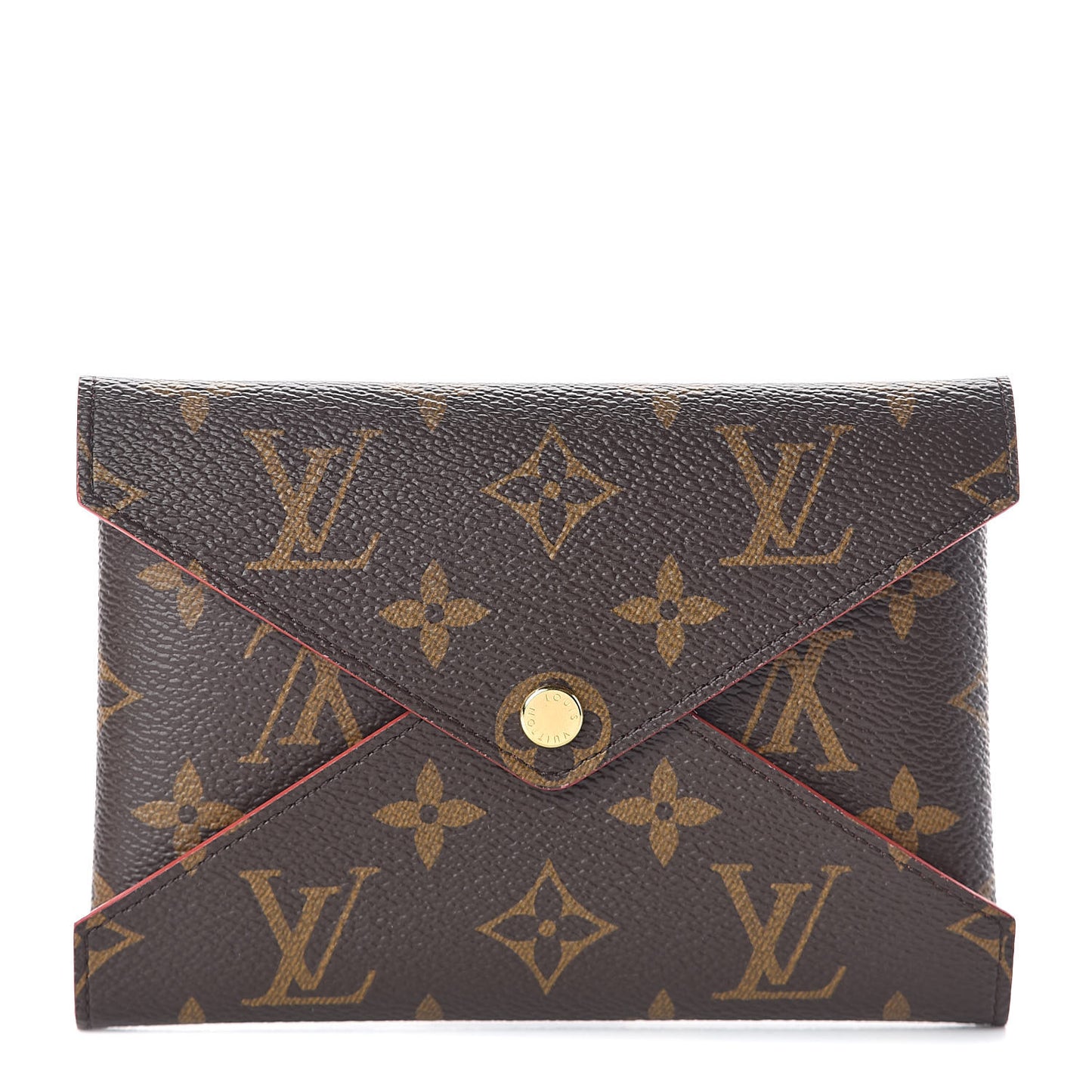 Monogram Medium Kirigami Pochette Insert Coquelicot