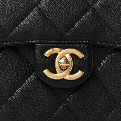 Chanel Caviar Quilted Moon Messenger Black 9 of 12