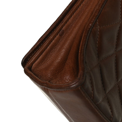 Chanel Lambskin Quilted Small CC Single Flap Bag Brown 10 of 11