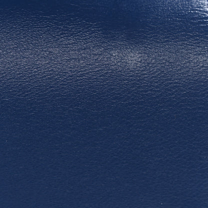 Chanel Lambskin Quilted Medium Double Flap Blue 32 of 37