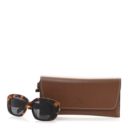 Celine Acetate Triomphe 04 Sunglasses CL 40216U Dark Havana 8 of 8