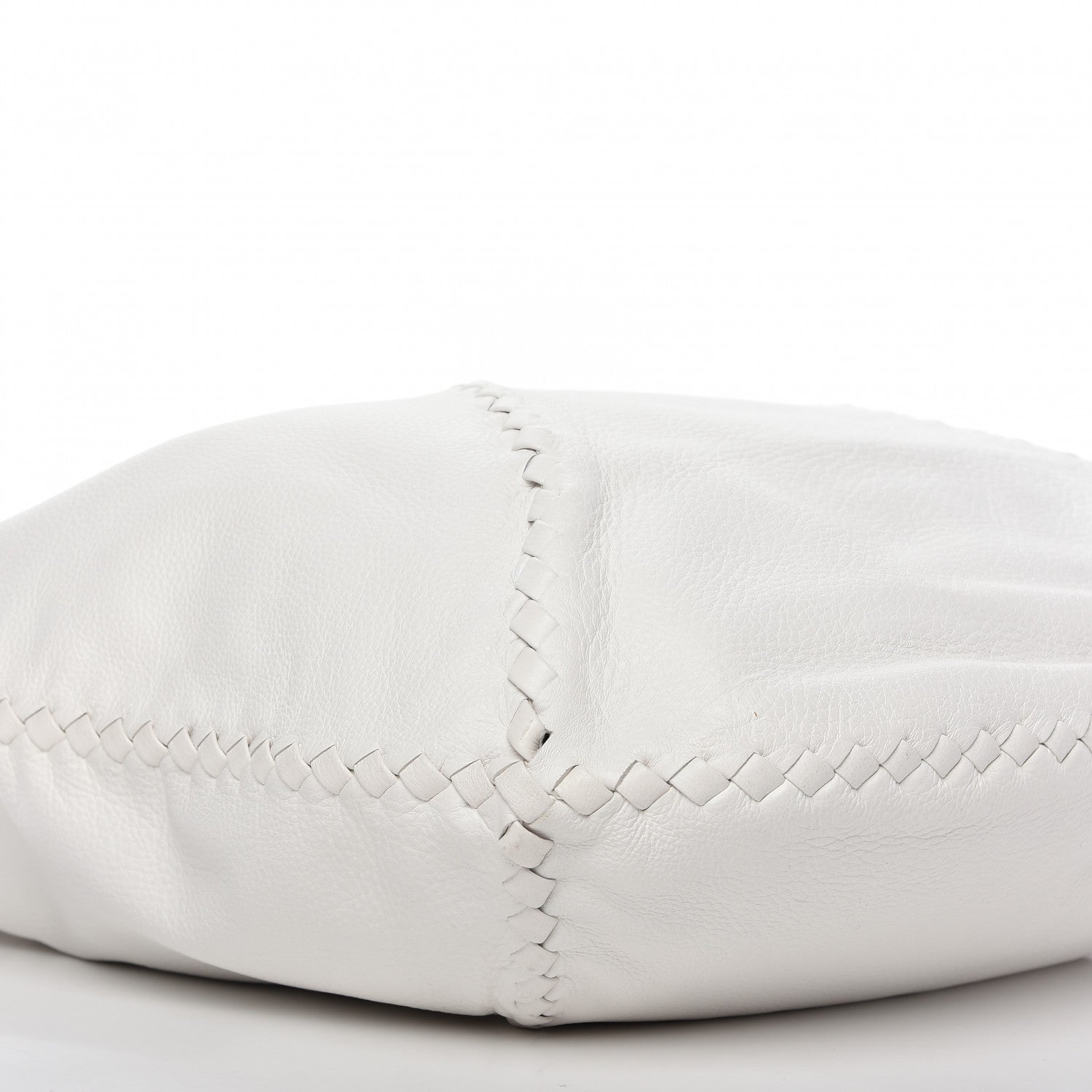 Bottega Veneta Cervo Deerskin Large Hobo White 6 of 10