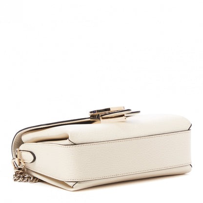 Gucci Dollar Calfskin Interlocking G Crossbody Bag Mystic White 4 of 9