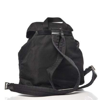 Prada Nylon Cinch Backpack Black 3 of 6