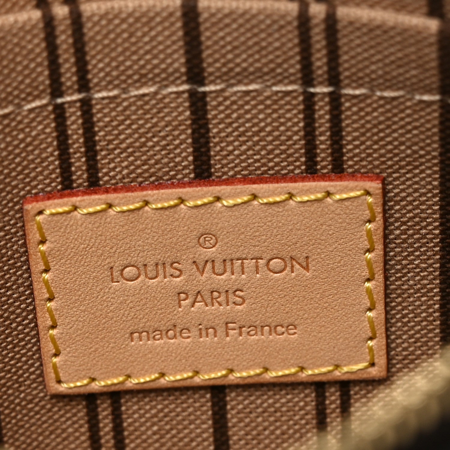 Louis Vuitton Monogram Neverfull PM Pochette 6 of 6