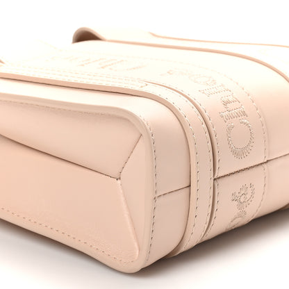 Chloe Calfskin Mini Woody Tote Cement Pink 9 of 9