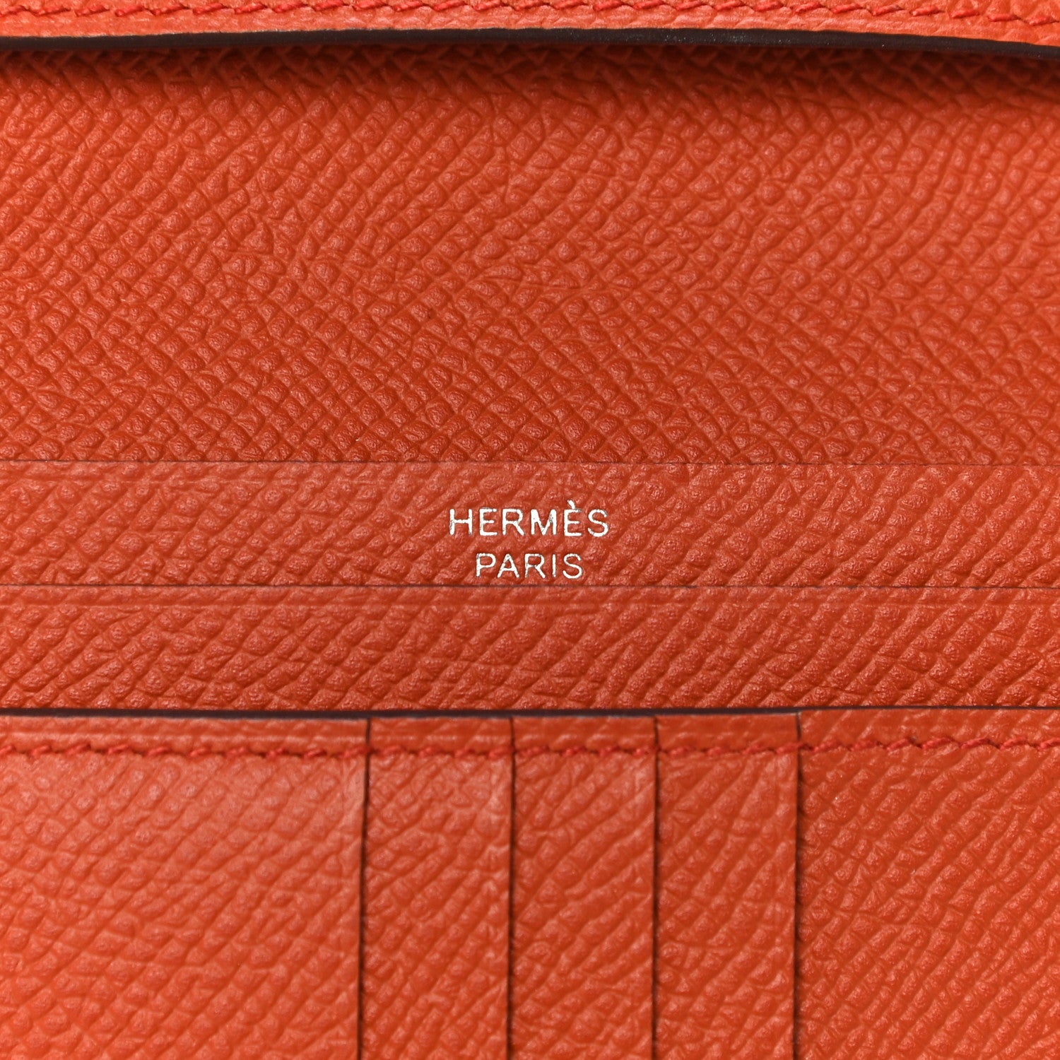 Hermes Epsom Verso Bearn Compact Wallet Lime Terre Battue 6 of 10