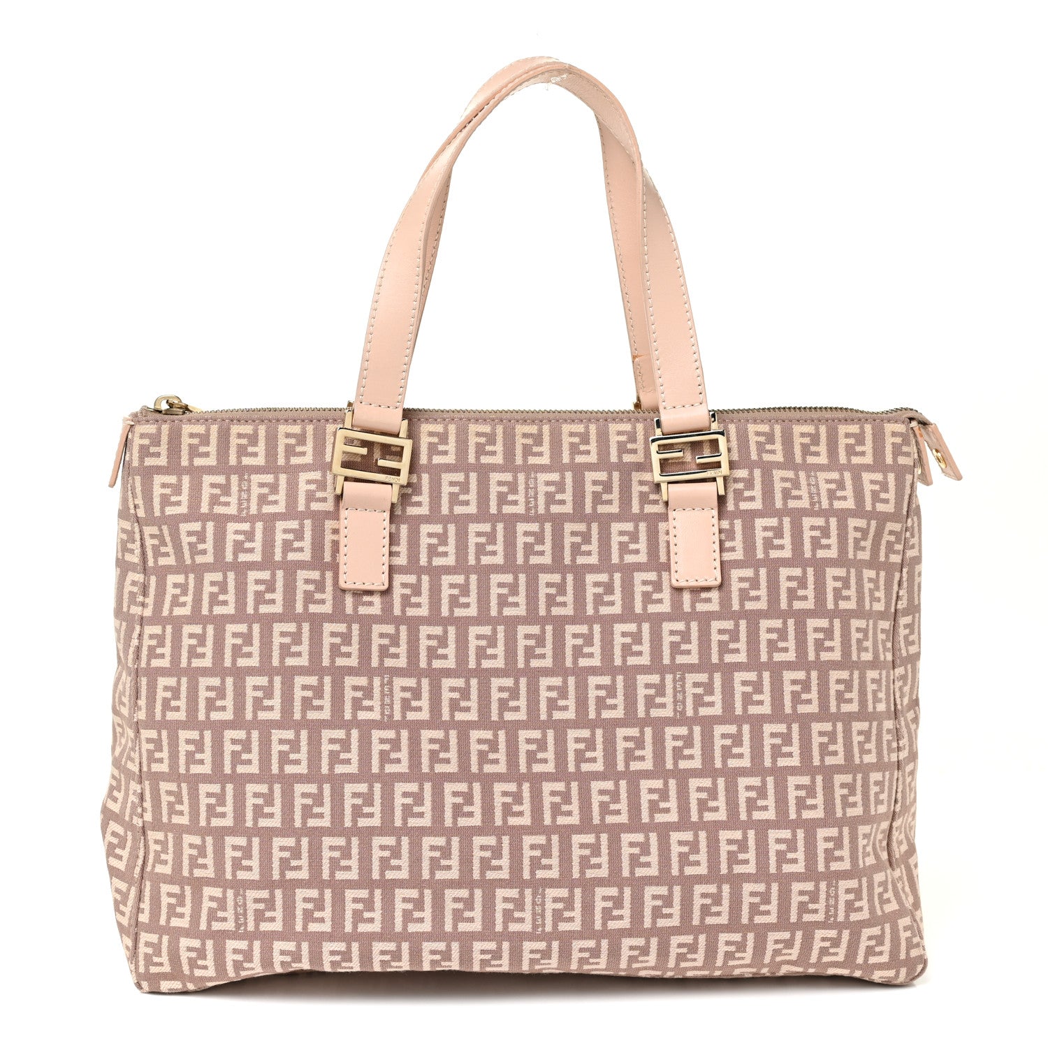 Fendi Zucchino Shopper Tote Pink 1 of 9