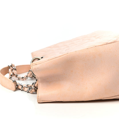Chanel Caviar Quilted Grand Shopping Tote GST Light Pink 11 of 13