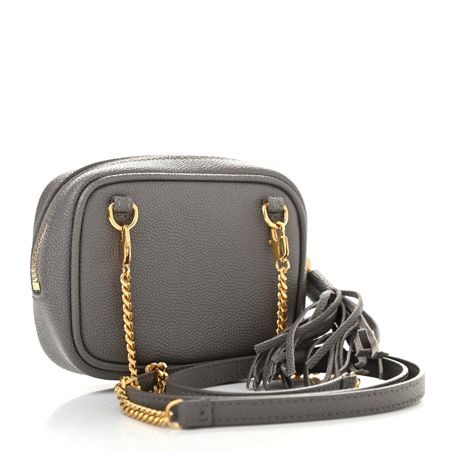 Grain De Poudre Matelasse Monogram Baby Lou Camera Bag Fog