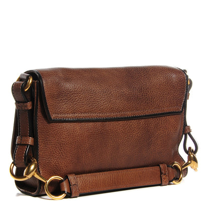 Gucci Calfskin Small Harness Shoulder Bag Acero Mushroom 3 of 8
