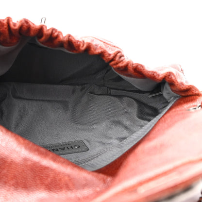 Chanel Caviar Quilted Medium Elastic Flap Bordeaux 4 of 9