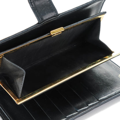 Chanel Caviar Timeless CC French Wallet Black 7 of 10