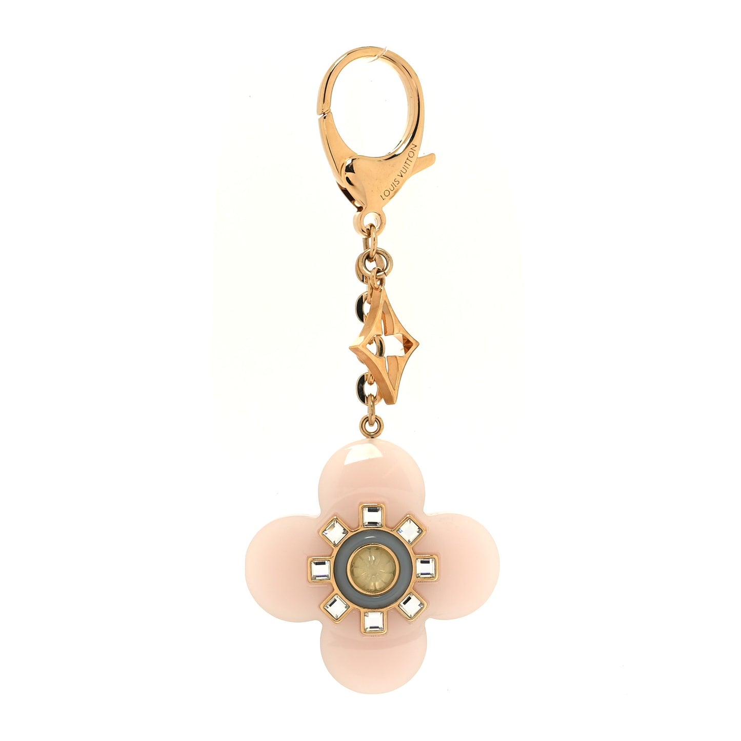 Fleur d'Etoile Bag Charm Rose