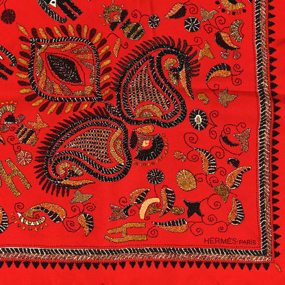 Hermes Silk Kantha Scarf 90 2 of 3
