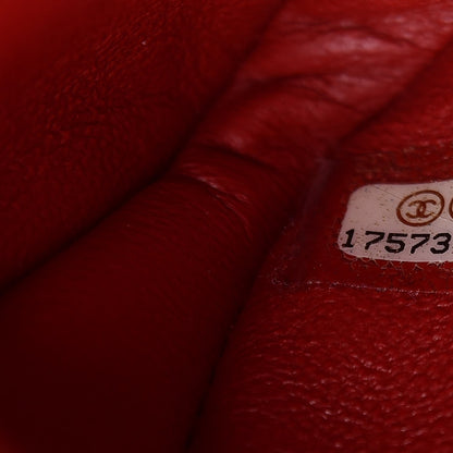 Chanel Lambskin Quilted Extra Mini Flap Red 7 of 9