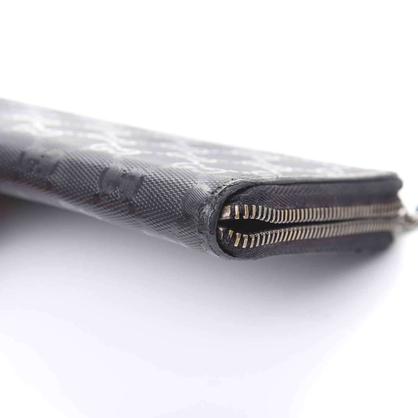 Imprime Monogram GG Pierce Zip Around Wallet Black