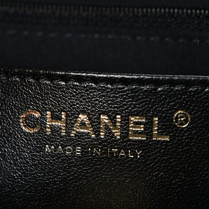 Chanel Lambskin Quilted Large CC Funky Town Flap Black 6 of 10