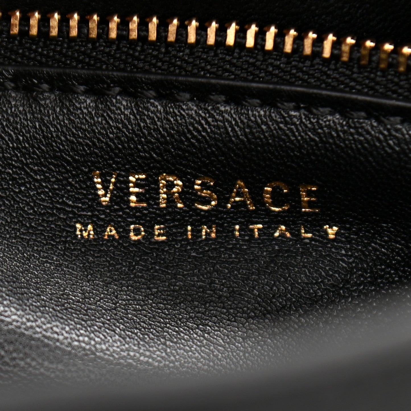 Calfskin Medium La Medusa Top Handle Handbag Black